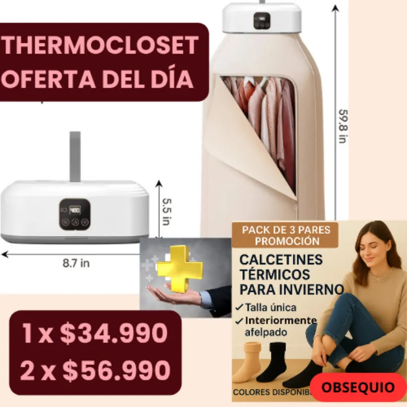 Secadora Portátil THERMOCLOSET