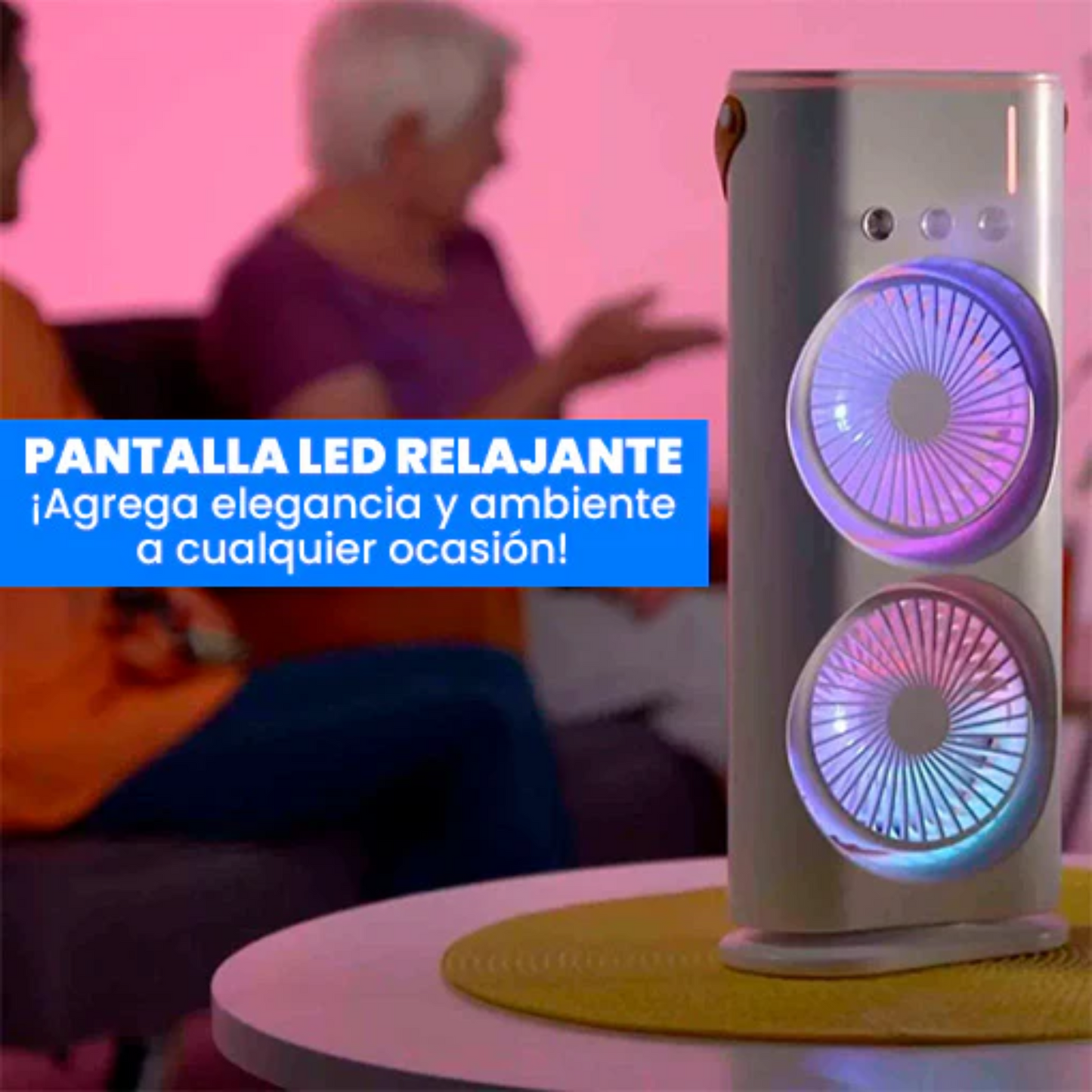 "FrescoMax LED®: La Solución Definitiva Contra el Calor 🌟