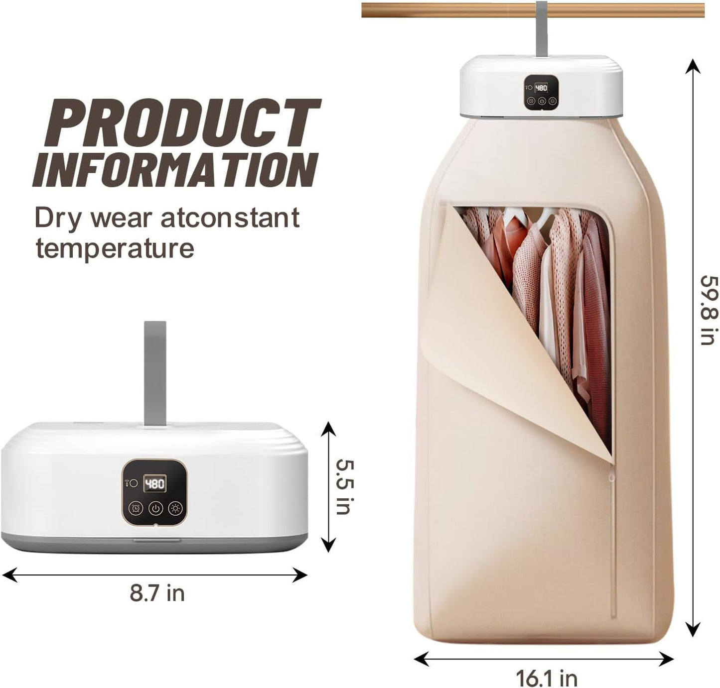 Secadora Portátil THERMOCLOSET